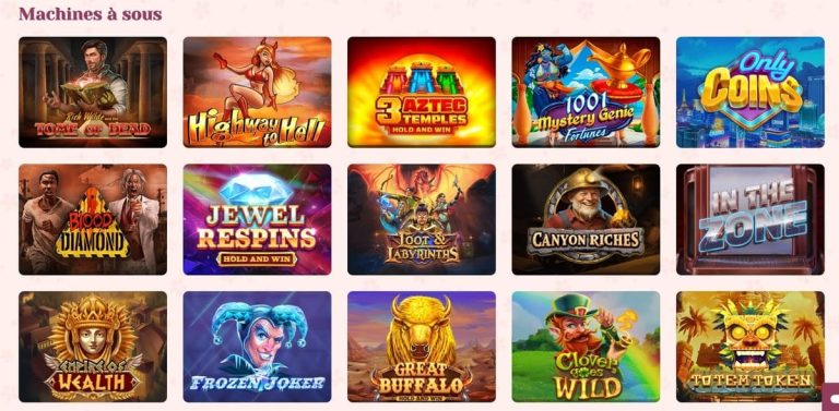 Sakura Slots Casino machines à sous